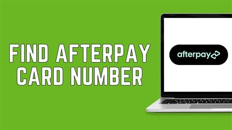 How Do I See My Afterpay Card Number